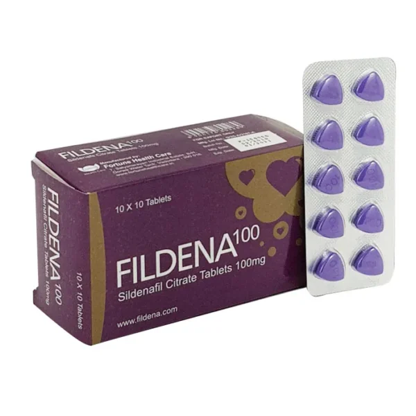 Fildena 100 mg (Purple Pill)