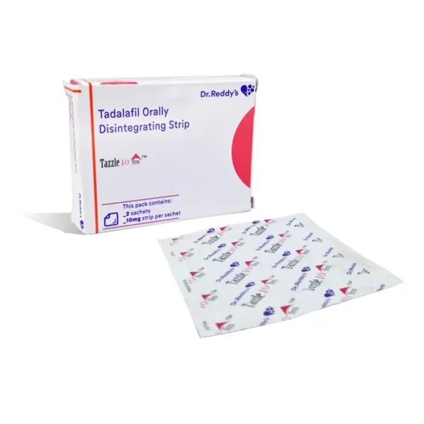 Tazzle 10 mg (Tadalafil Orally Disintegrating Strips)