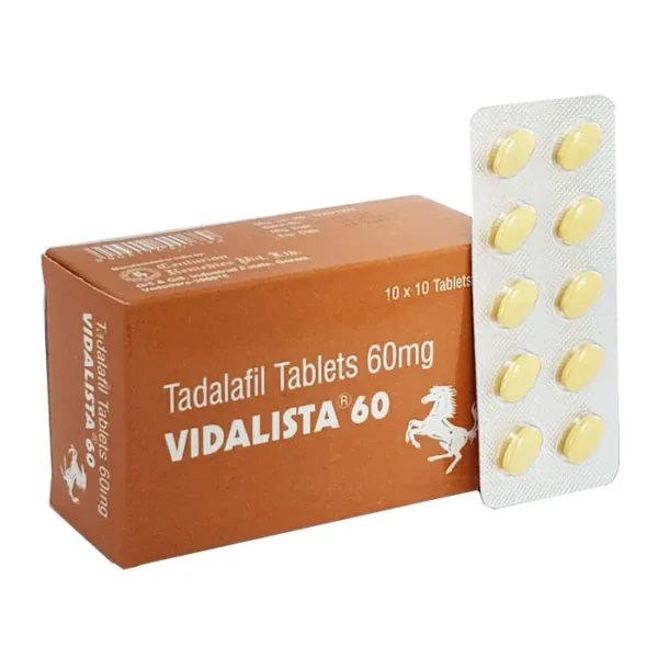 Vidalista 60 mg (Tadalafil)